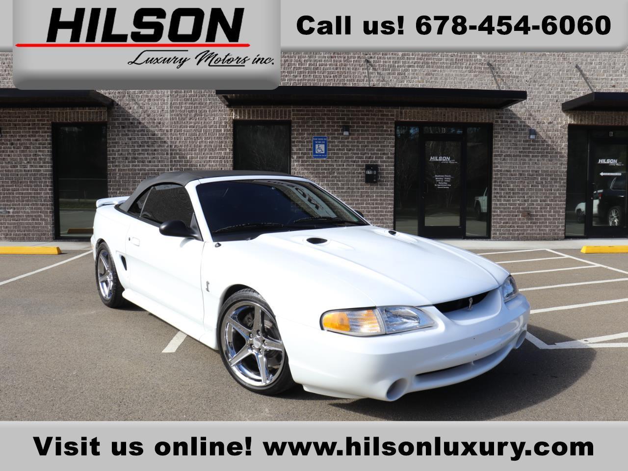 1998 Ford Mustang Cobra Convertible