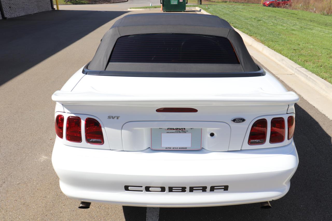 Ford Mustang Cobra Convertible 1998