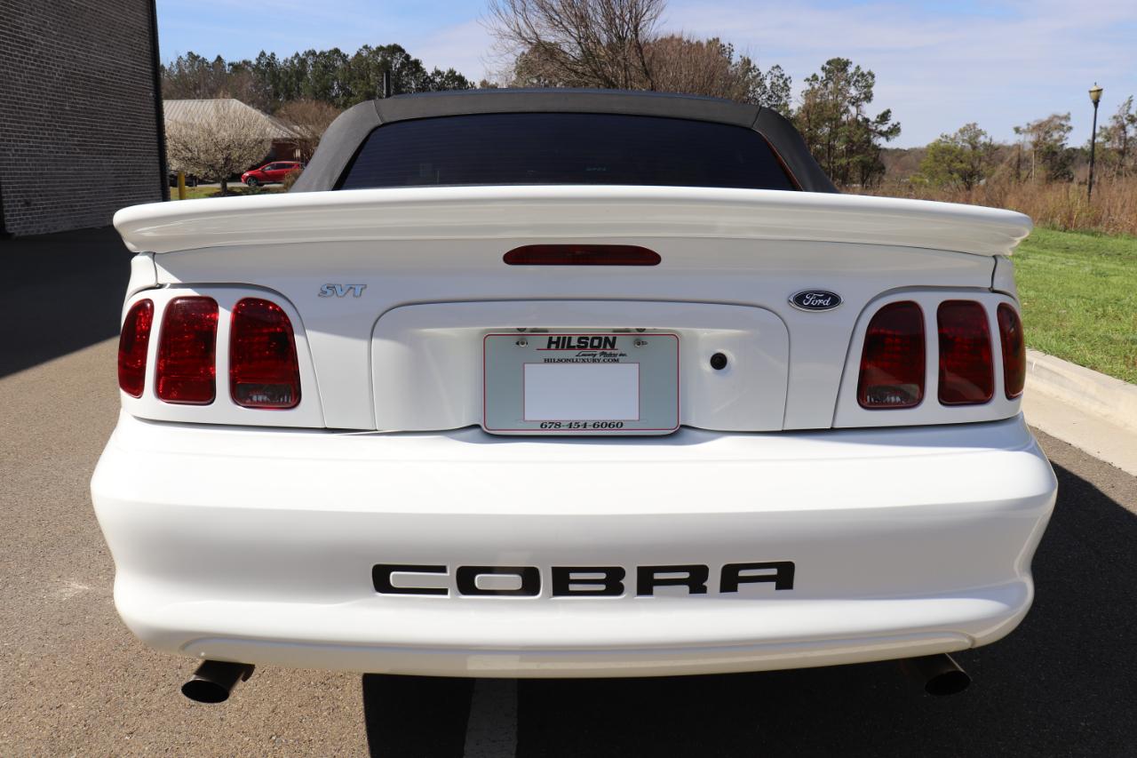 Ford Mustang Cobra Convertible 1998