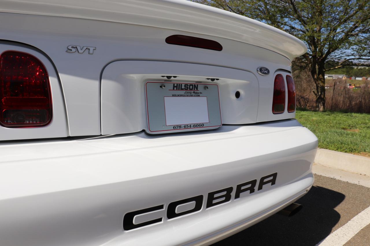 Ford Mustang Cobra Convertible 1998