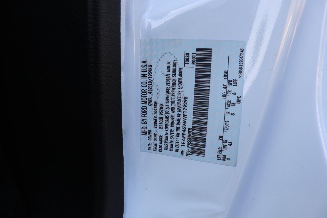 Ford Mustang Cobra Convertible 1998