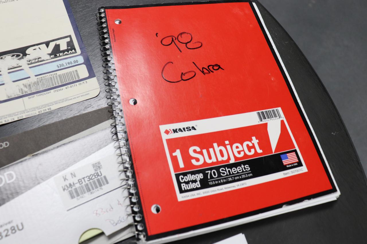 Ford Mustang Cobra Convertible 1998