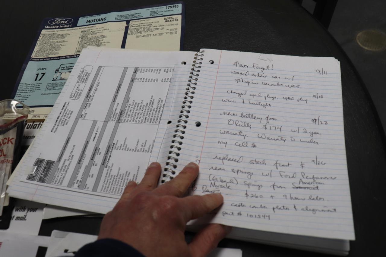 Ford Mustang Cobra Convertible 1998