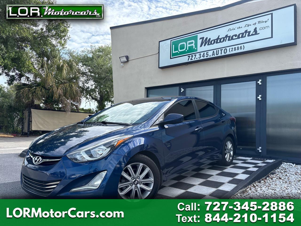 2015 Hyundai Elantra SE 6AT