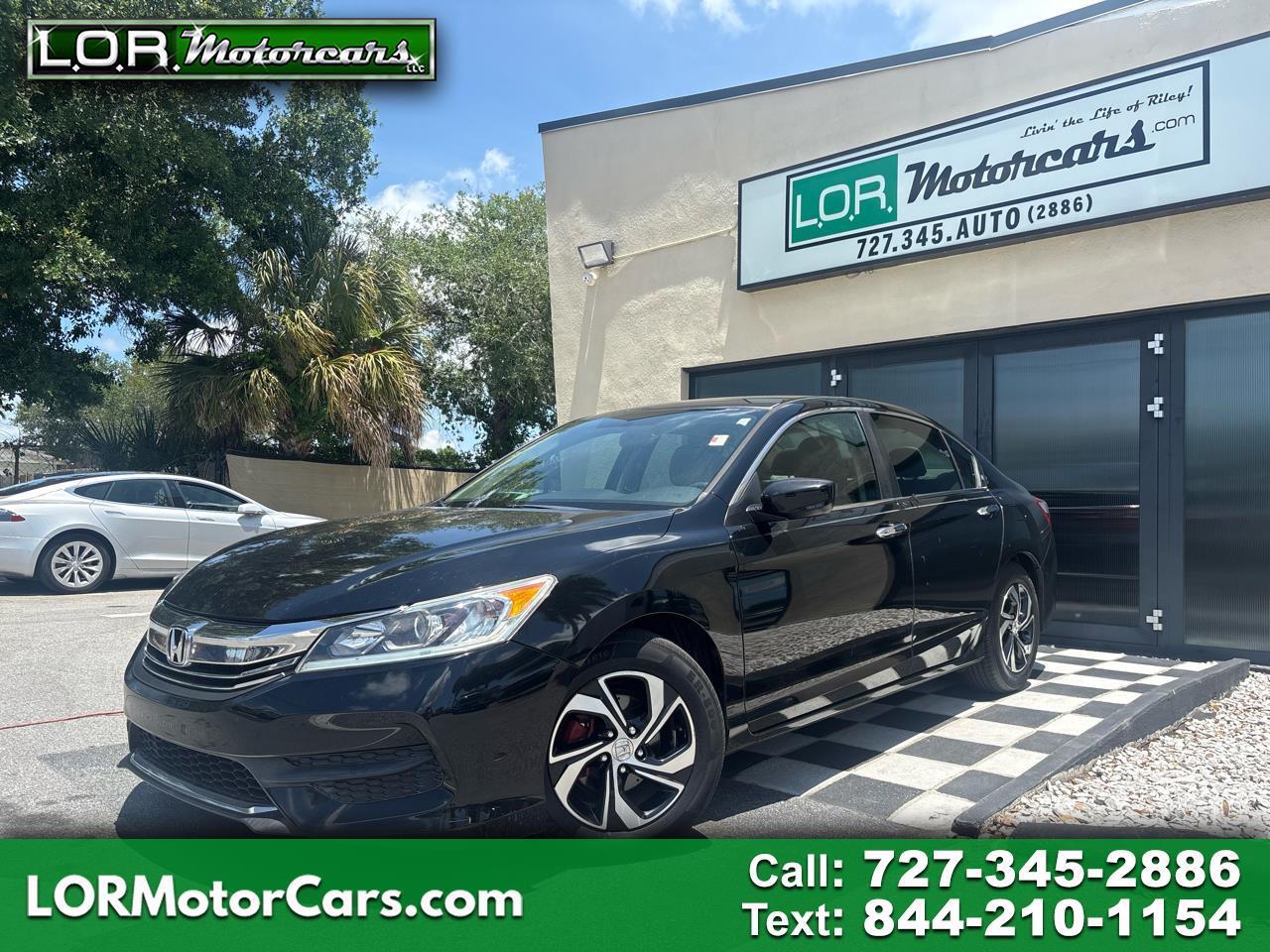 2016 Honda Accord LX sedan