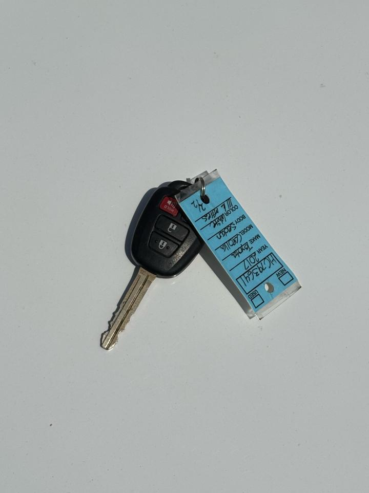 Toyota Corolla 4dr Sdn LE Auto 2017