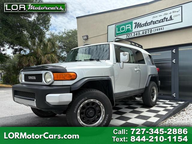 Silver 2007 Toyota FJ Cruiser 4WD SUV / Crossover Four-Wheel Drive Manual