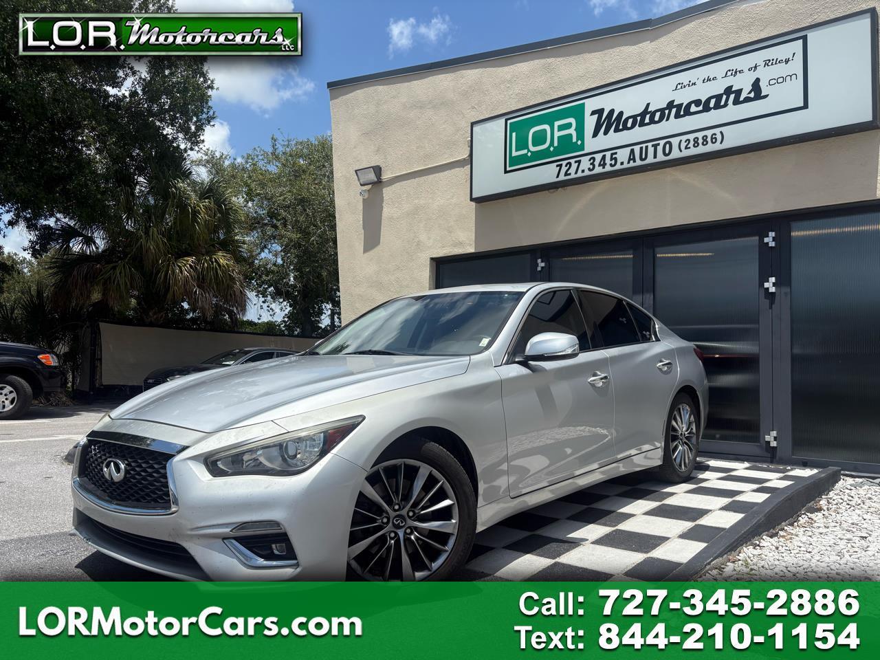 2018 Infiniti Q50 3.0t LUXE RWD