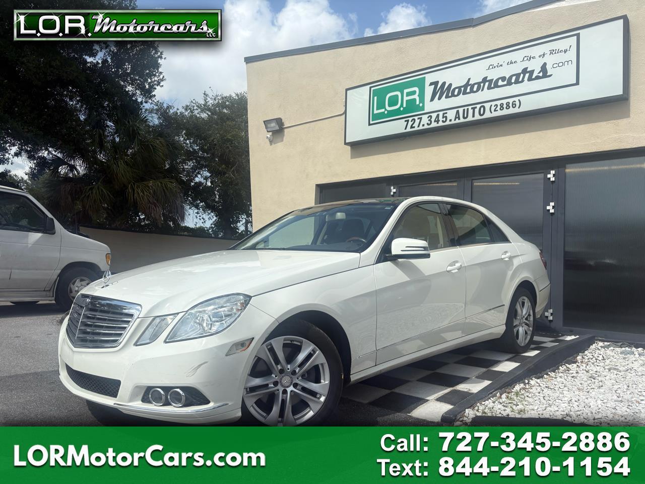 2010 Mercedes-Benz E-Class E350 Sedan 4MATIC