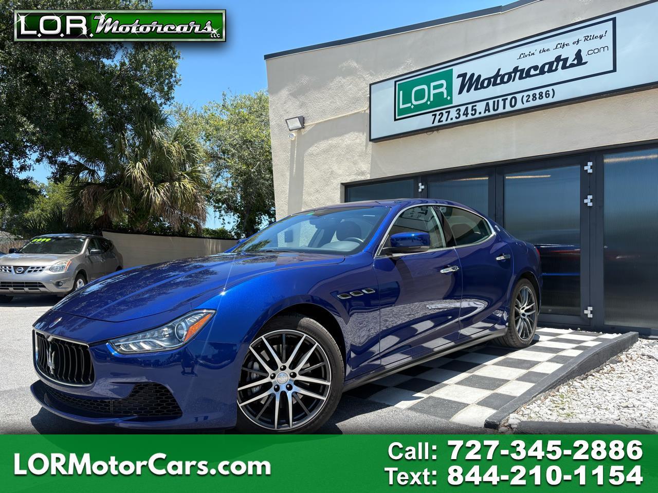 2014 Maserati Ghibli 4dr Sdn