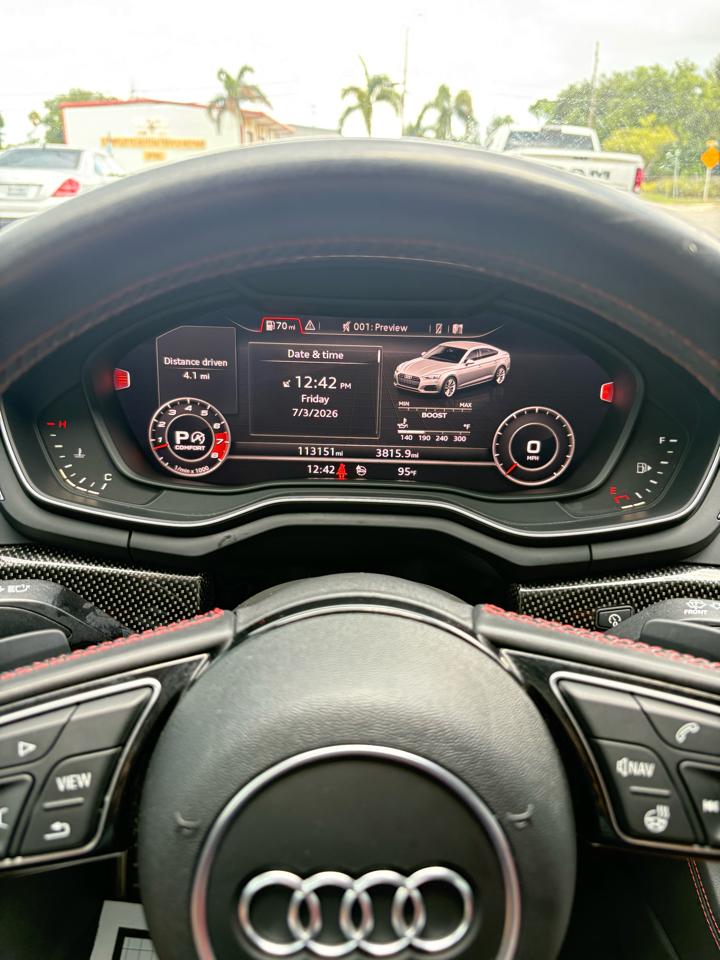Audi S5 Prestige Hatchback quattro 2018