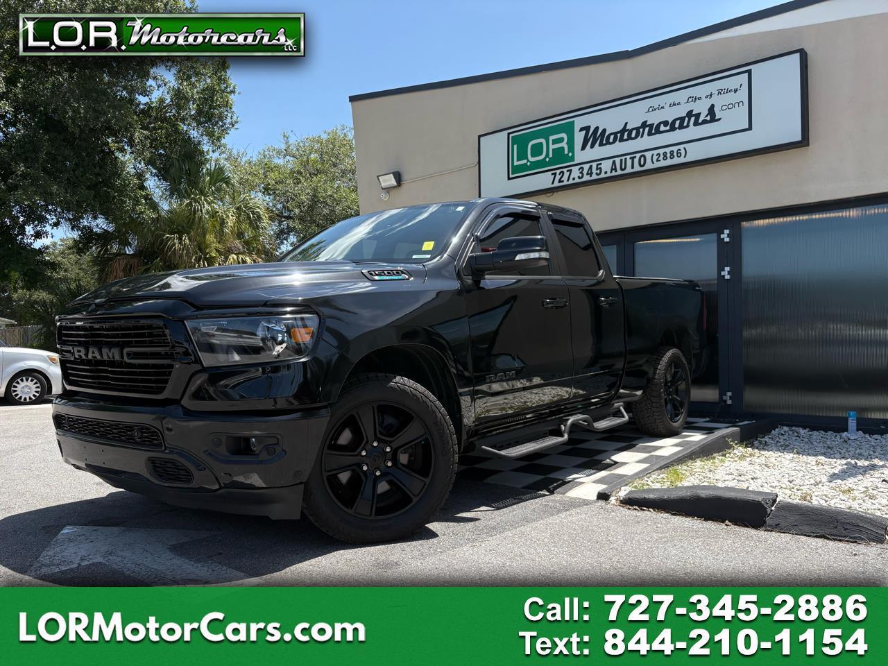 2022 RAM 1500 Big Horn Quad Cab 4WD