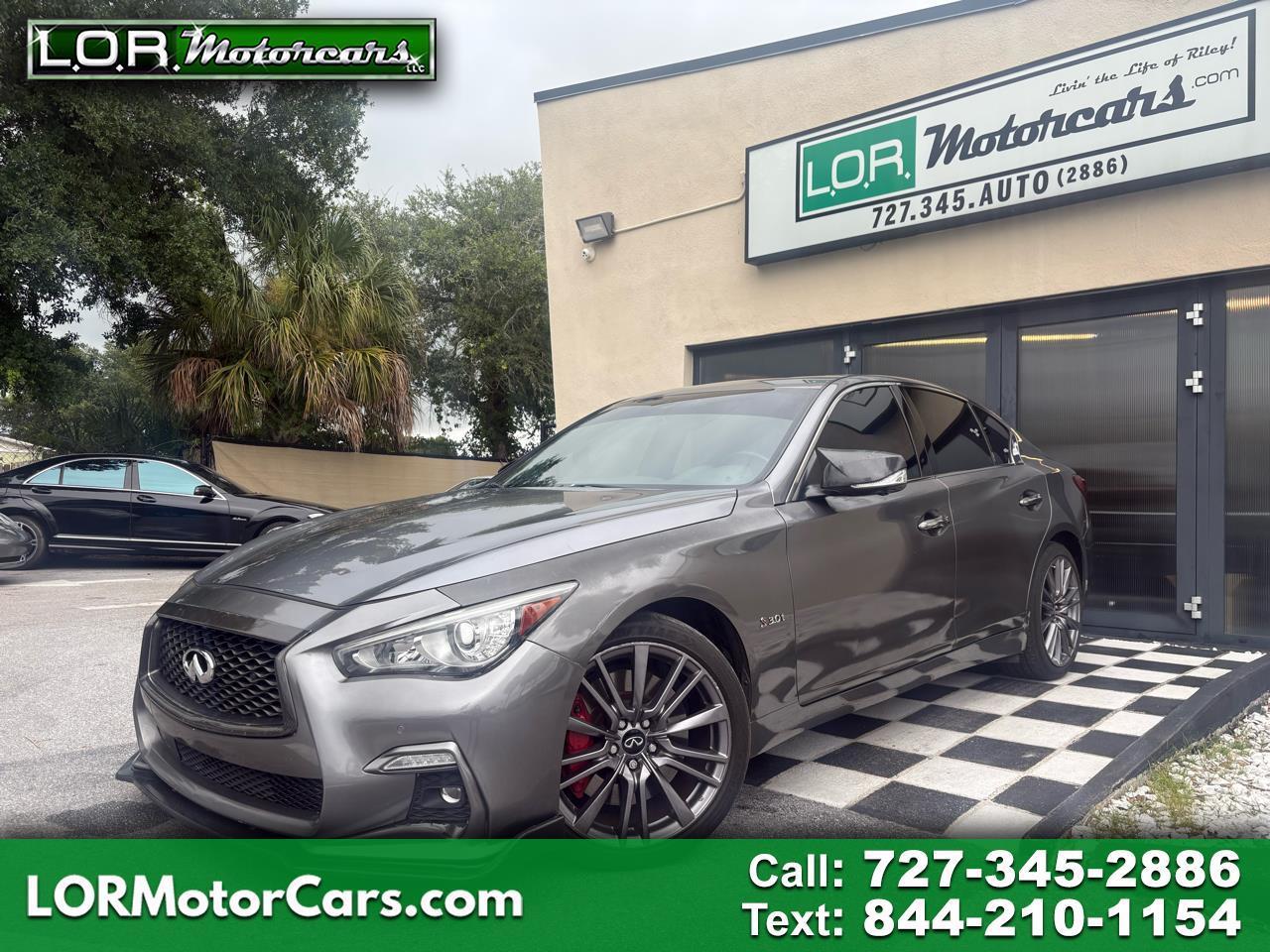 2019 Infiniti Q50 Red Sport 400 AWD