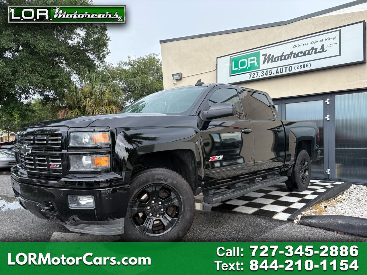 2015 Chevrolet Silverado 1500 LTZ Crew Cab 4WD
