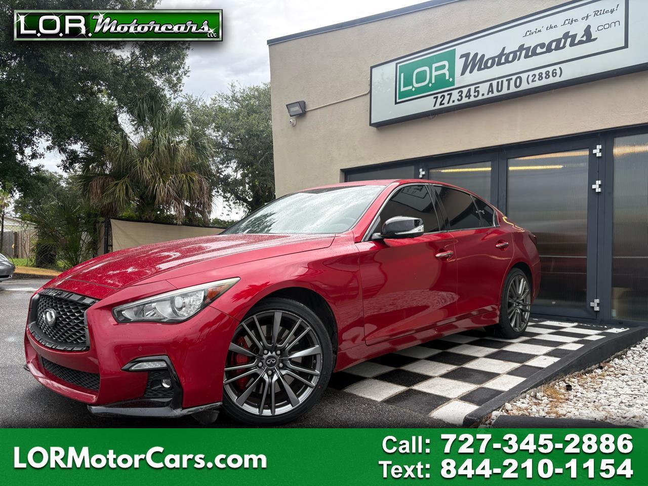 2019 Infiniti Q50 Red Sport 400 AWD