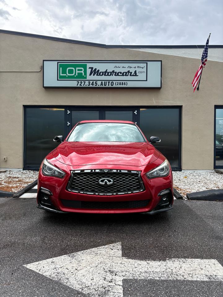 Infiniti Q50 Red Sport 400 AWD 2019