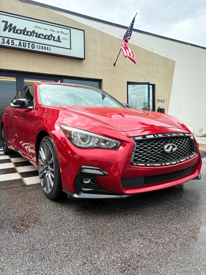 Infiniti Q50 Red Sport 400 AWD 2019