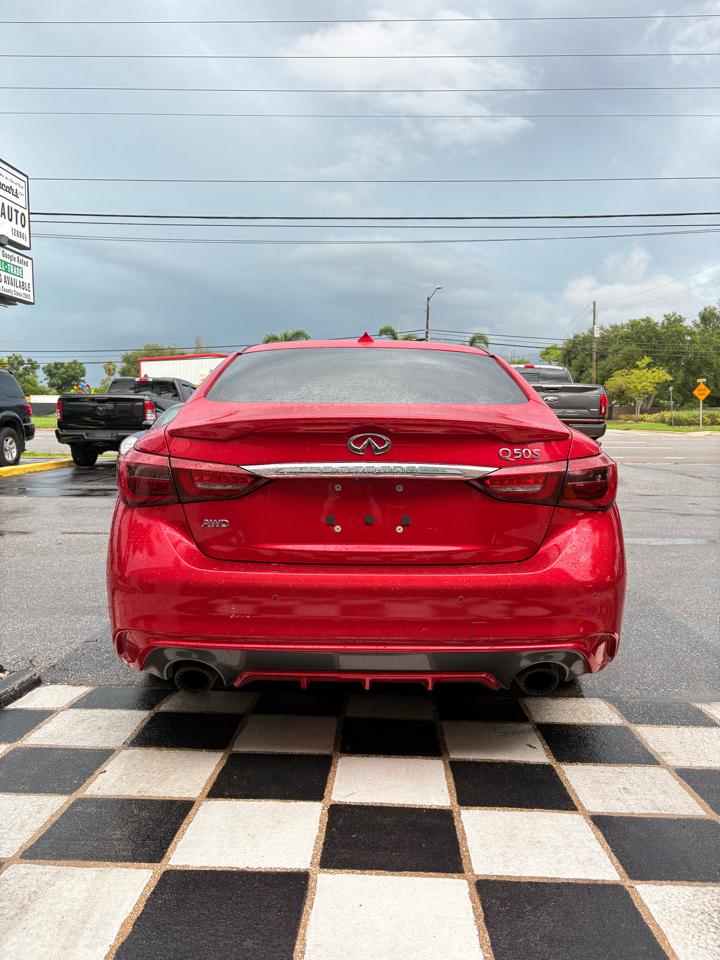 Infiniti Q50 Red Sport 400 AWD 2019