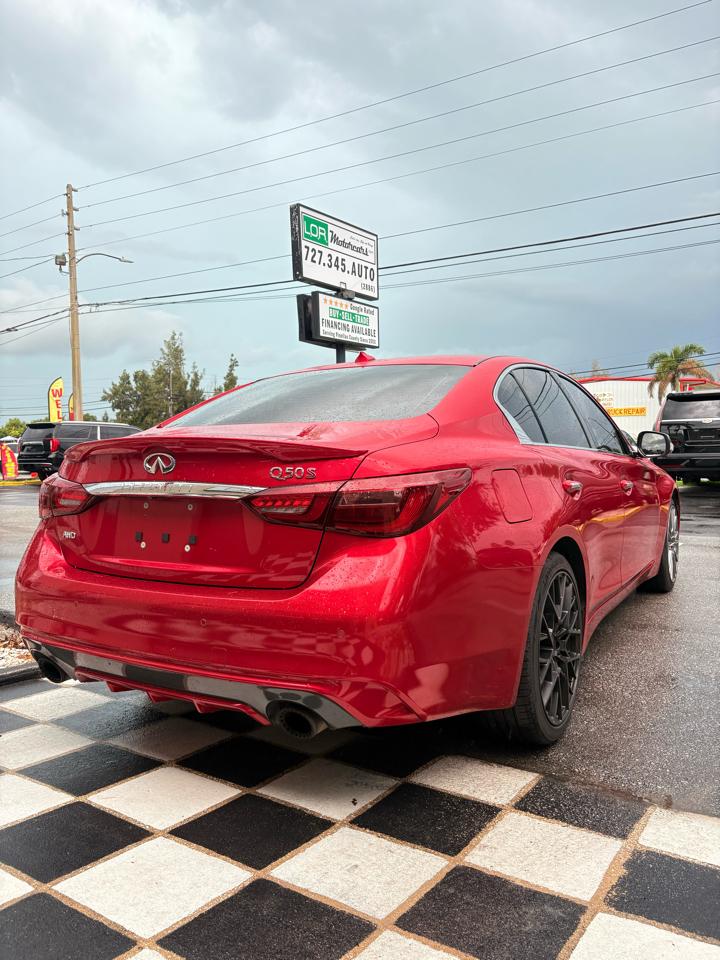 Infiniti Q50 Red Sport 400 AWD 2019