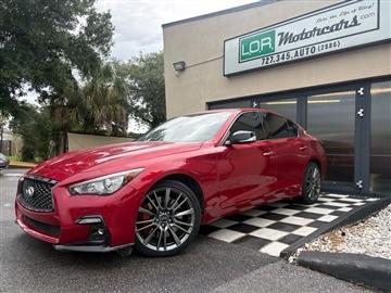 2019 Infiniti Q50 Red Sport 400 AWD