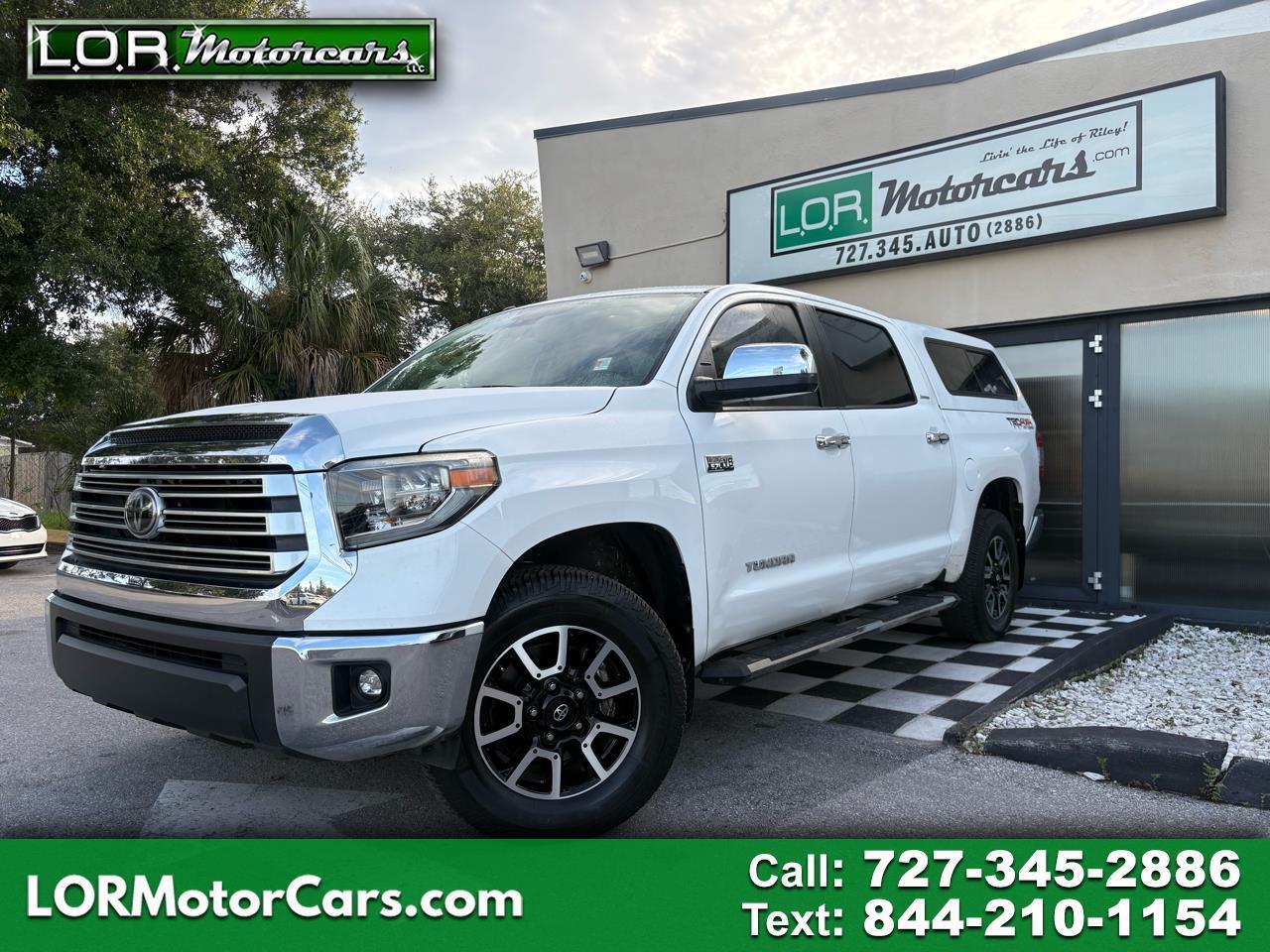 Toyota Tundra Limited 5.7L FFV CrewMax 4WD 2018