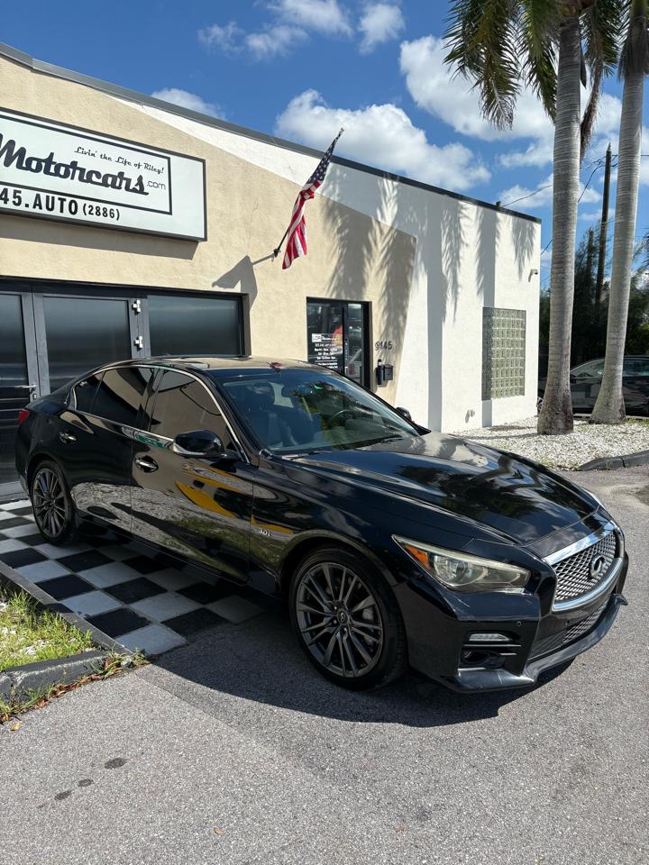 Infiniti Q50 Red Sport 400 AWD 2016