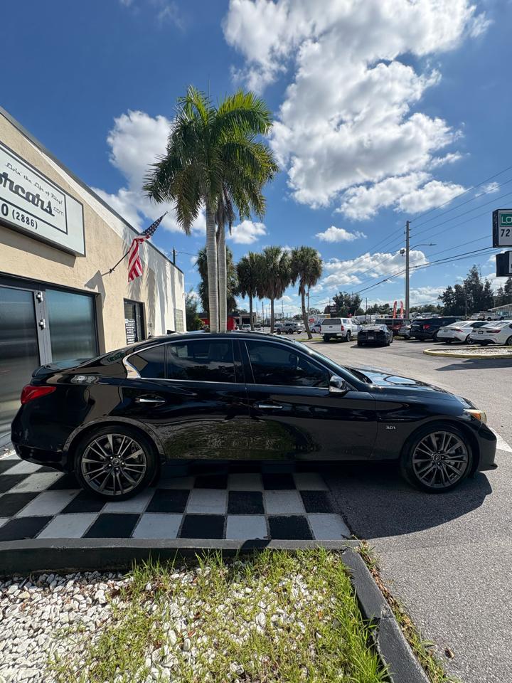 Infiniti Q50 Red Sport 400 AWD 2016