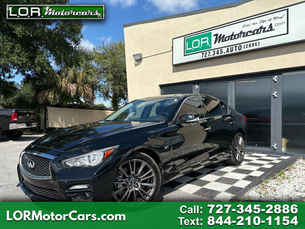 Infiniti Q50 Red Sport 400 AWD 2016