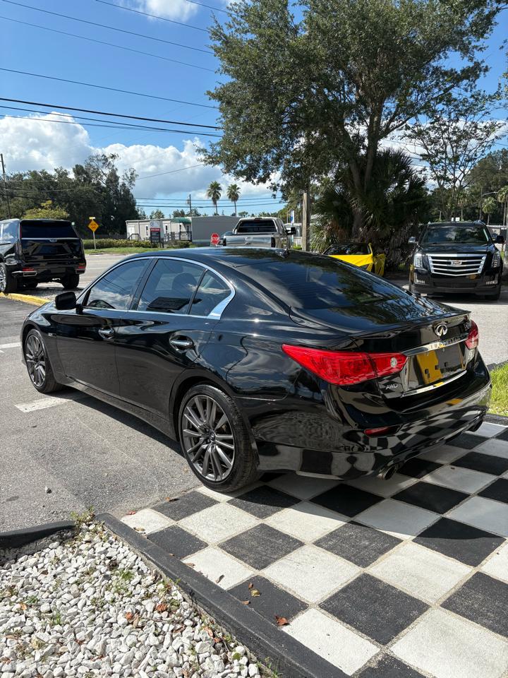 Infiniti Q50 Red Sport 400 AWD 2016