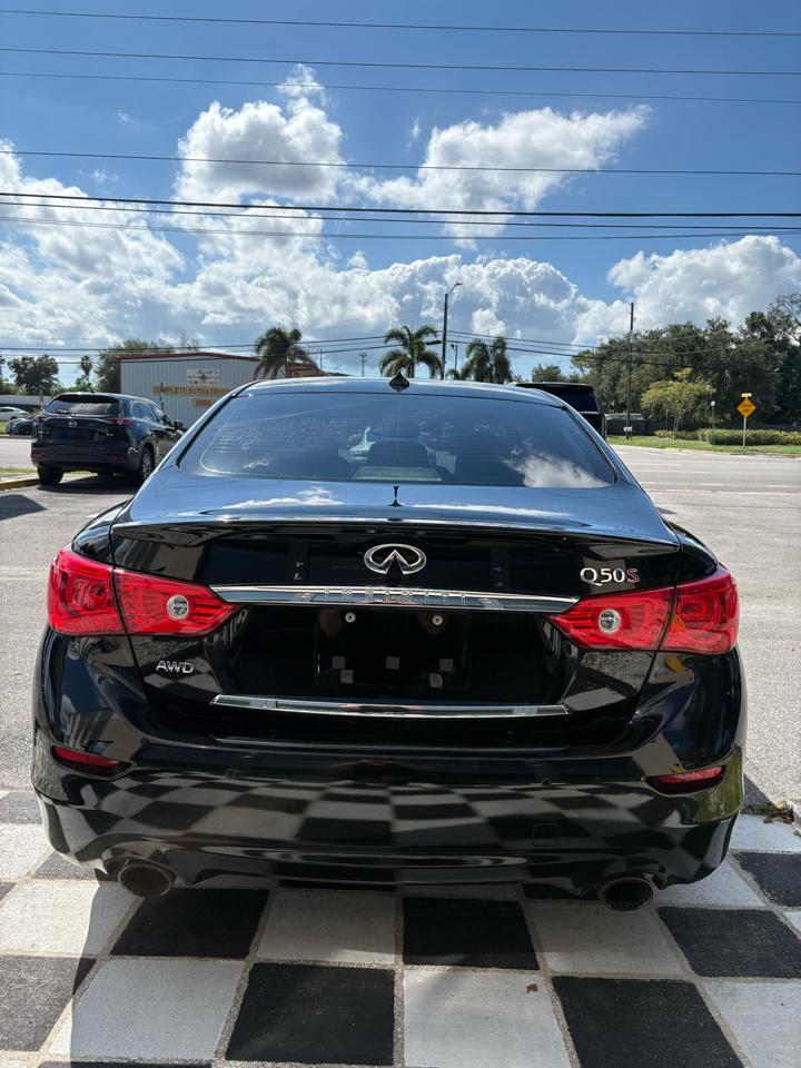 Infiniti Q50 Red Sport 400 AWD 2016