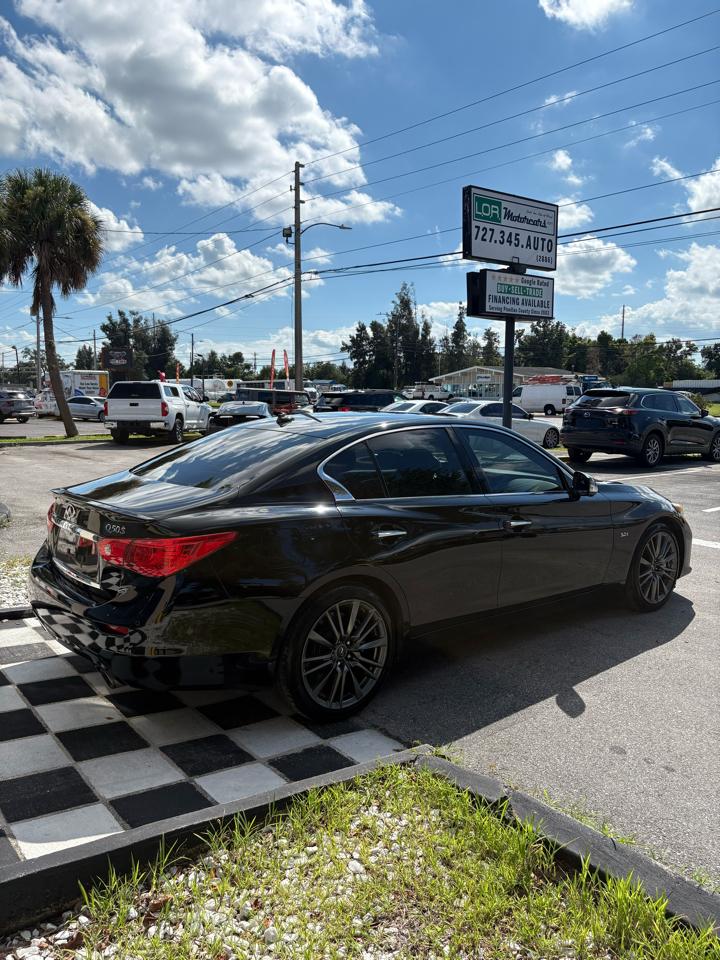 Infiniti Q50 Red Sport 400 AWD 2016