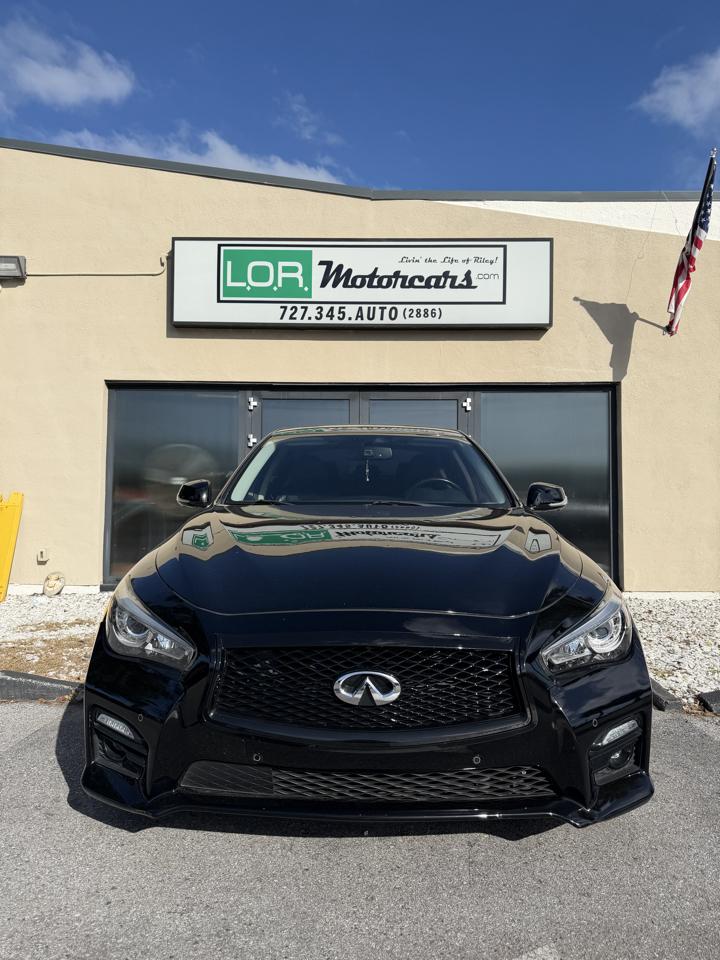 Infiniti Q50 Red Sport 400 AWD 2017