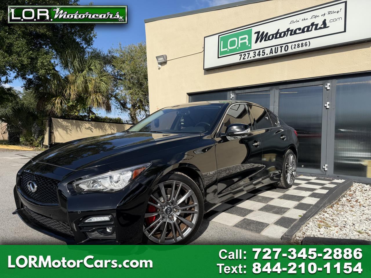Infiniti Q50 Red Sport 400 AWD 2017