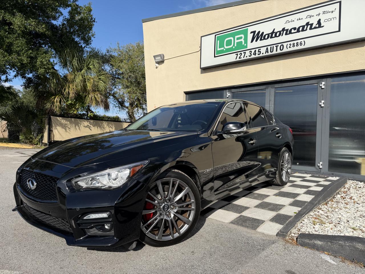 Infiniti Q50 Red Sport 400 AWD 2017