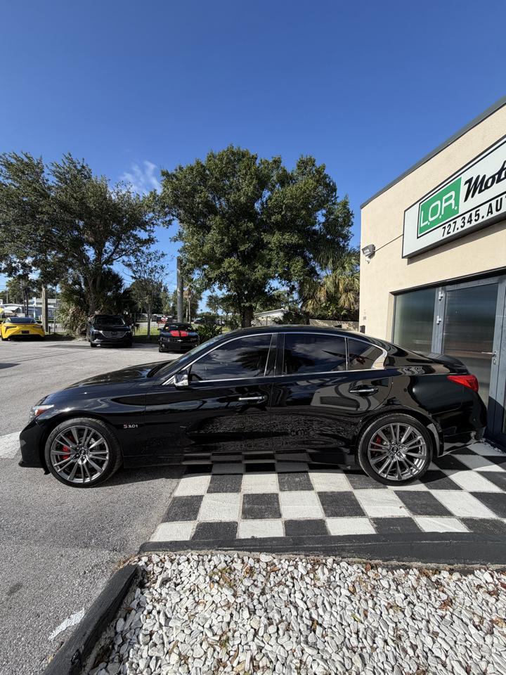 Infiniti Q50 Red Sport 400 AWD 2017
