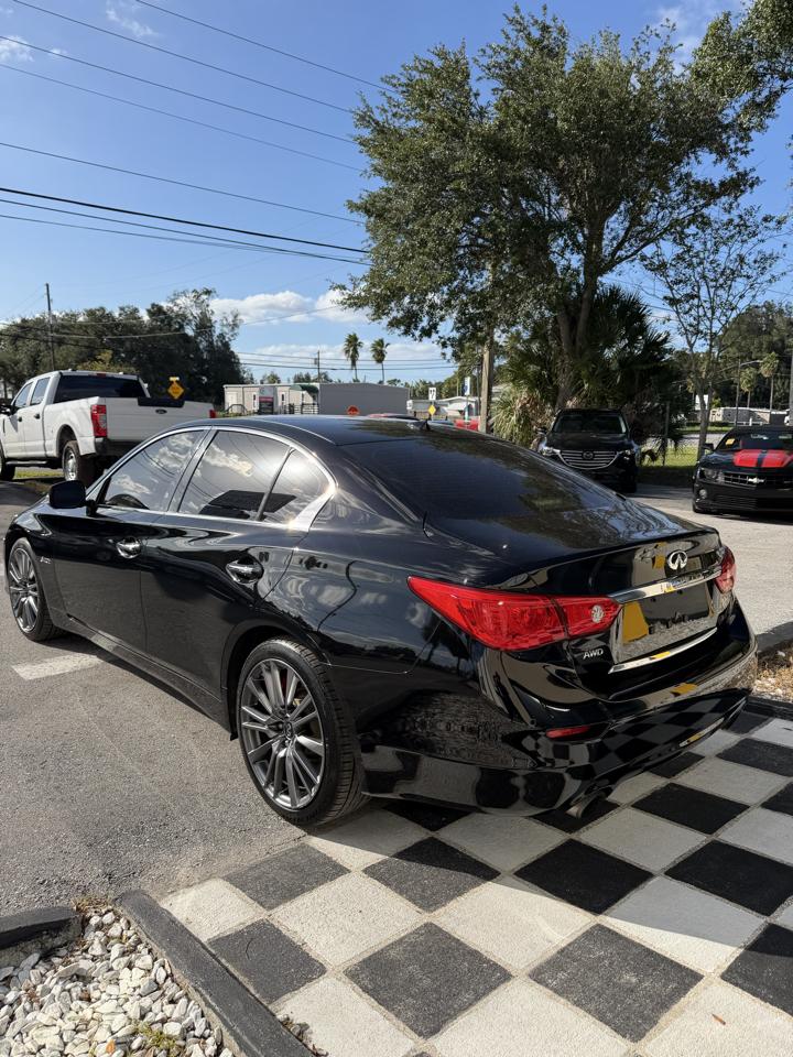 Infiniti Q50 Red Sport 400 AWD 2017