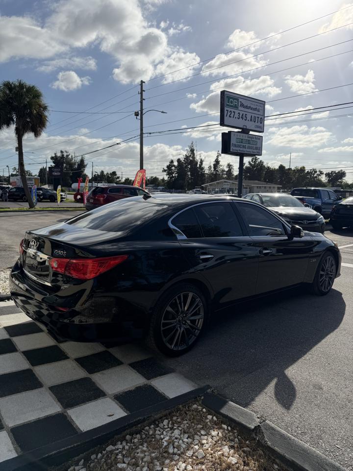 Infiniti Q50 Red Sport 400 AWD 2017