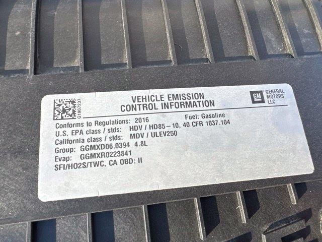 GMC Savana Cargo Van  2016