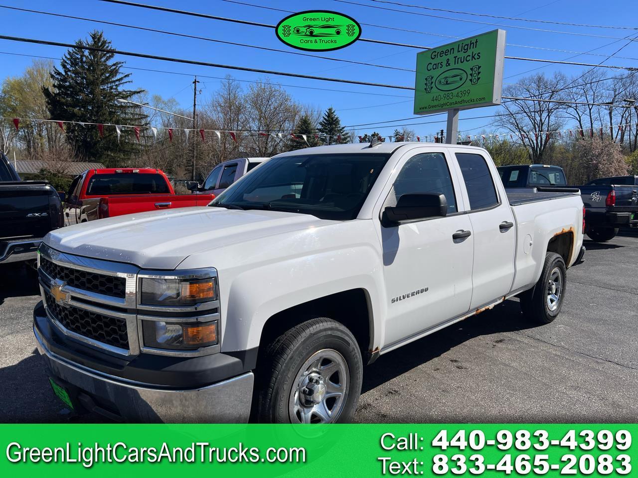2014 Chevrolet Silverado 1500 2WD Double Cab 143.5" Work Truck w/2WT
