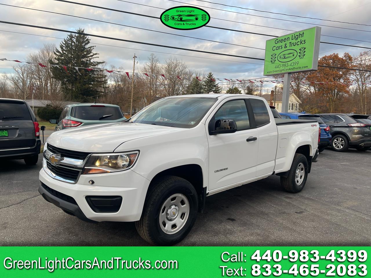 2019 Chevrolet Colorado 4WD Ext Cab 128.3" Work Truck