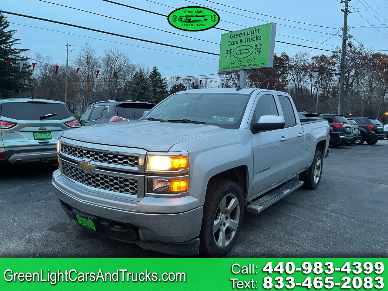 2014 Chevrolet Silverado 1500 4WD Double Cab 143.5" LT w/1LT