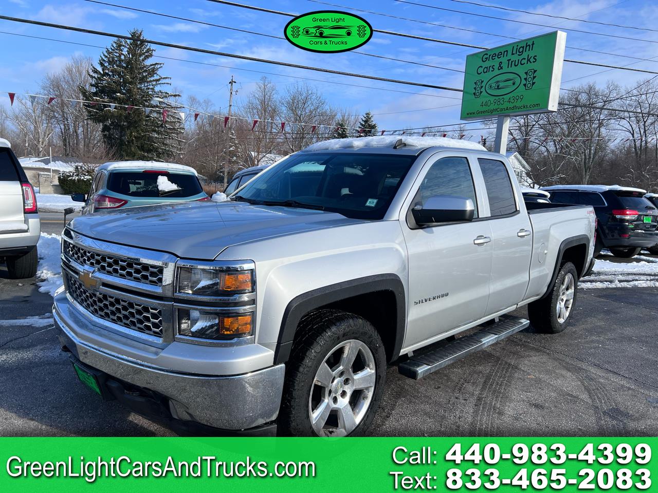 2014 Chevrolet Silverado 1500 4WD Double Cab 143.5" LT w/1LT