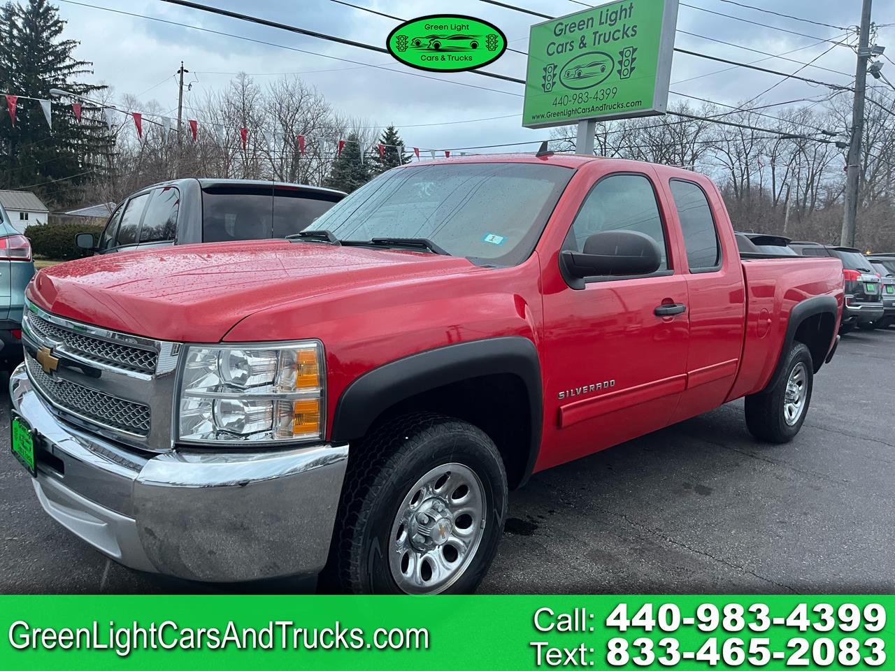 2013 Chevrolet Silverado 1500 2WD Ext Cab 143.5" LT
