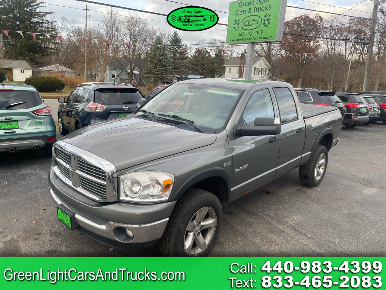 2008 Dodge Ram 1500 4WD Quad Cab 140.5" SLT