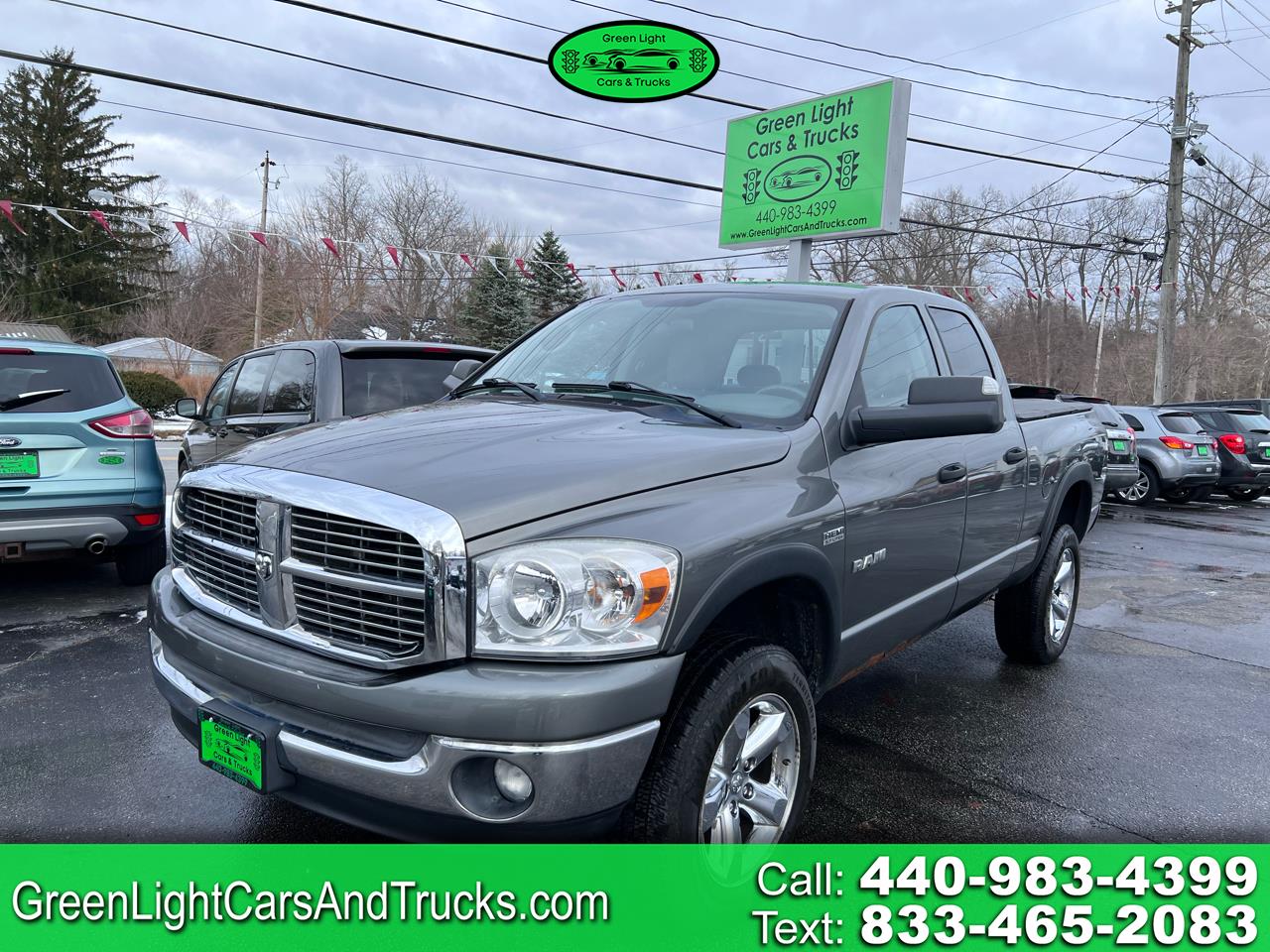 2008 Dodge Ram 1500 4WD Quad Cab 140.5" SLT
