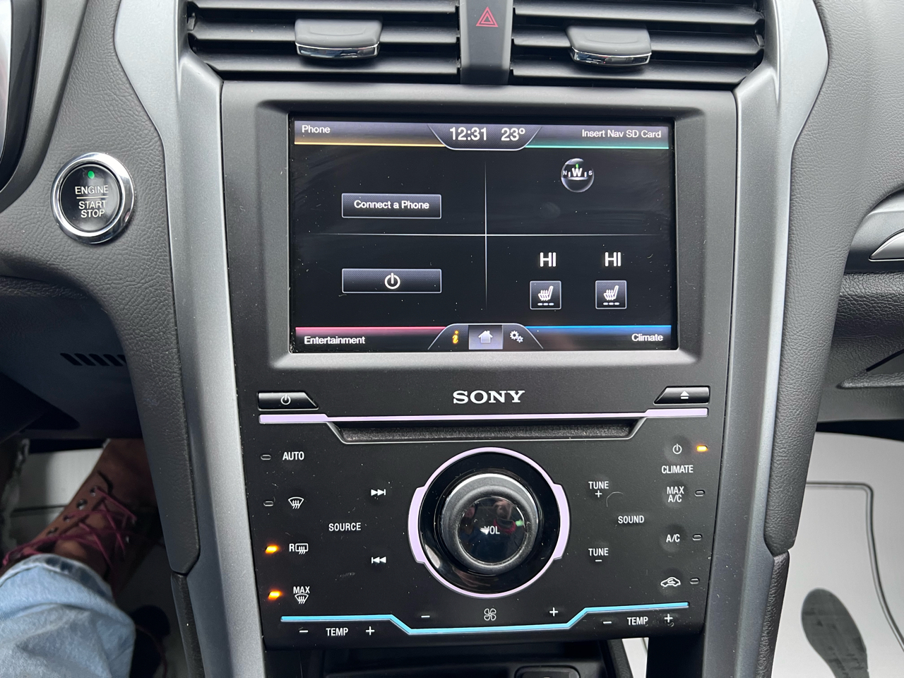 Ford Fusion 4dr Sdn Titanium FWD 2015