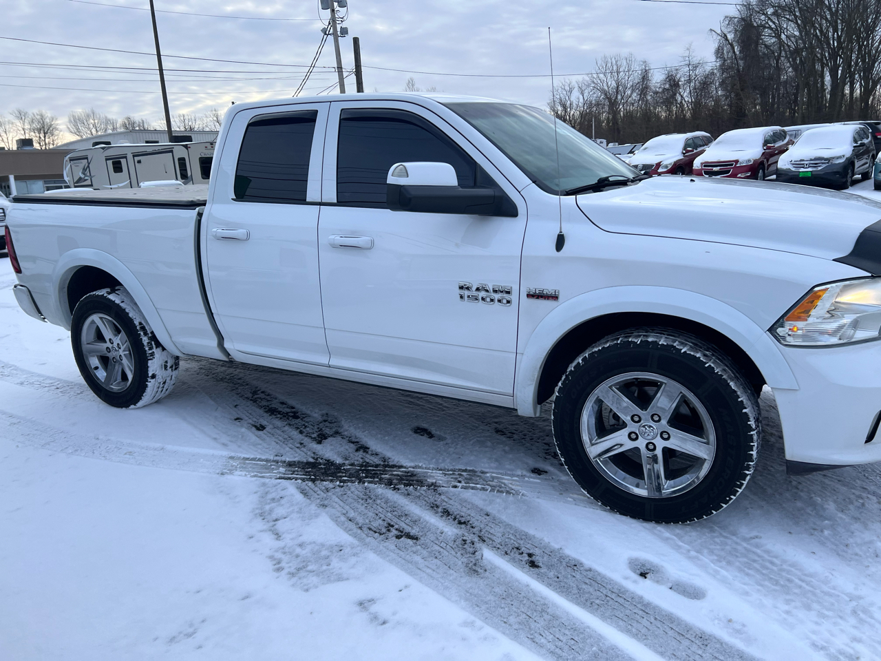 RAM 1500 4WD Quad Cab 140.5" Tradesman 2014