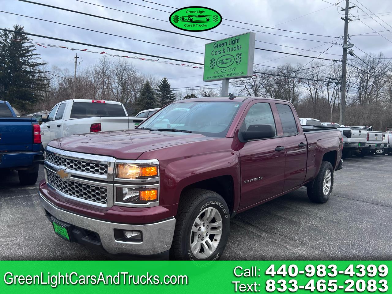 2014 Chevrolet Silverado 1500 4WD Double Cab 143.5" LT w/1LT