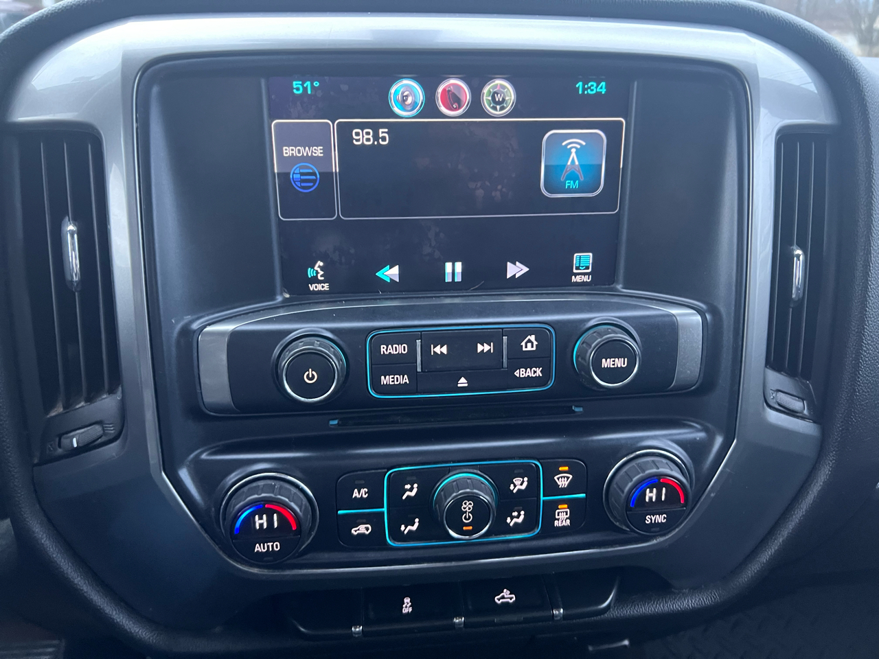 Chevrolet Silverado 1500 4WD Double Cab 143.5" LT w/1LT 2014