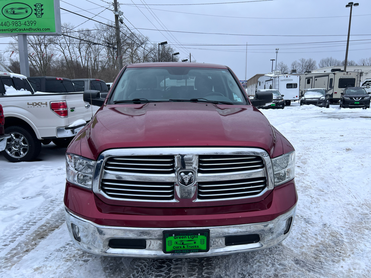RAM 1500 4WD Quad Cab 140.5" Big Horn 2014